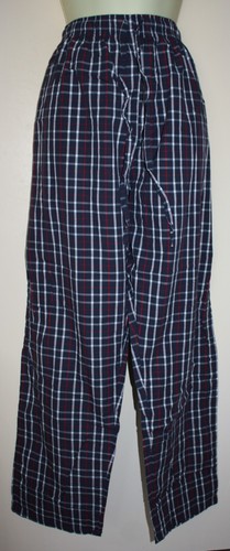 Men navy blue - blue, check